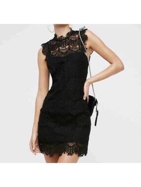 Intimately Free Dress - Black Lace